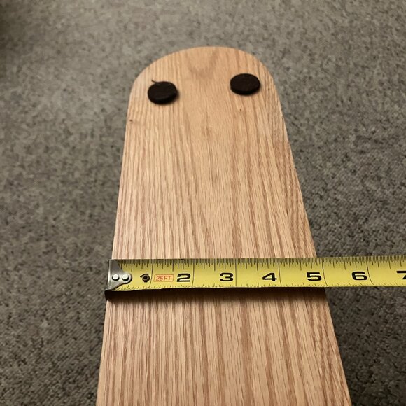 Vintage Dolphin Spindle MAGAZINE HOLDER -Natural 21.5" X 9" X 12" - Picture 7 of 7